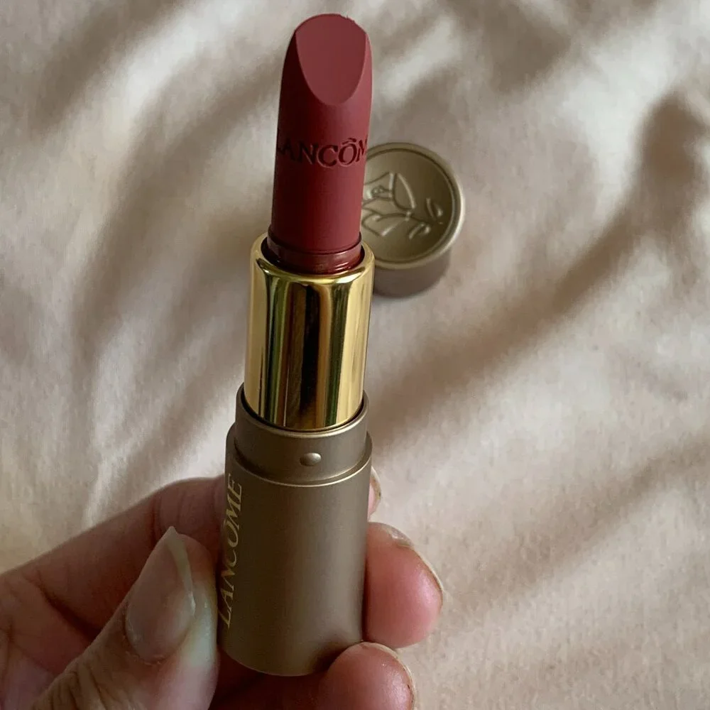 New! Lancome Mini L'Absolu Rouge Cream Lipstick